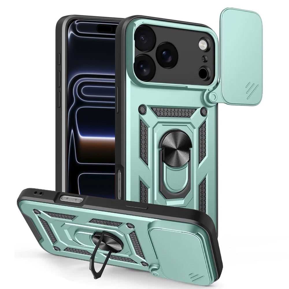 Husă Techsuit CamShield iPhone 17 Pro – Verde – imagine 1