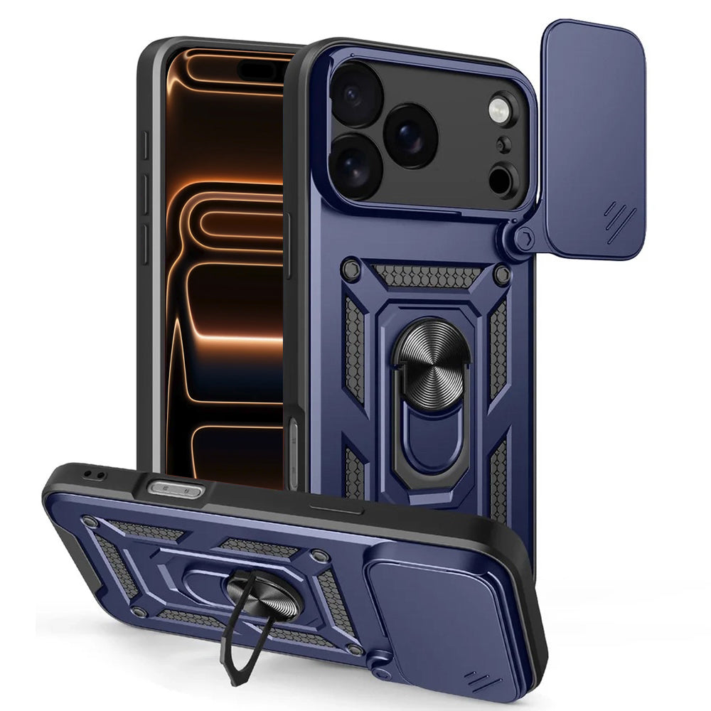Husă Techsuit CamShield iPhone 17 Pro Max – Albastru – imagine 1