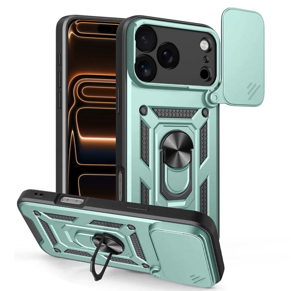 Husă Techsuit CamShield iPhone 17 Pro Max – Verde – imagine 2