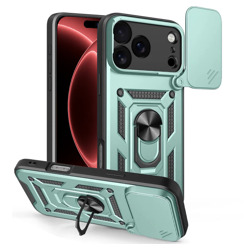 Husă Techsuit CamShield iPhone 18 Pro / 17 Pro – Verde – imagine 5
