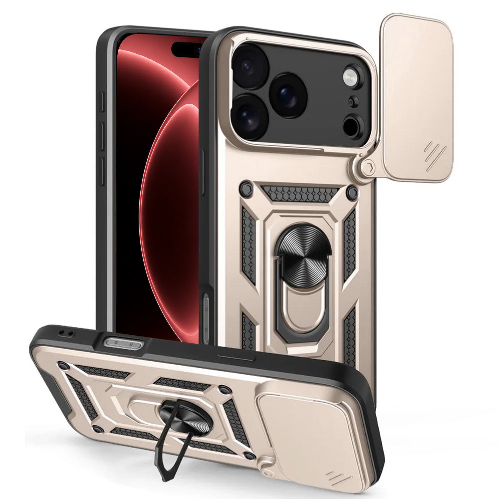 Husă Techsuit CamShield iPhone 18 Pro Max / 17 Pro Max – Auriu – imagine 2