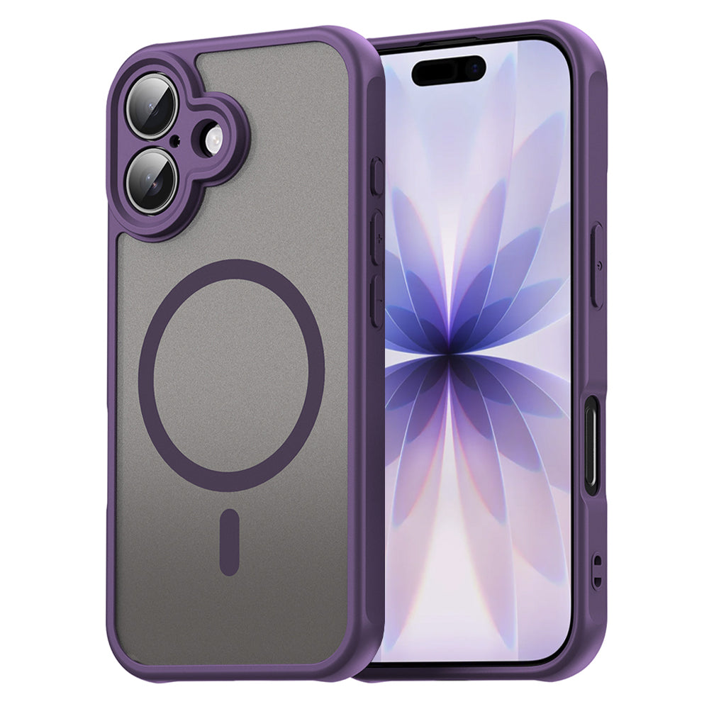 Husă Techsuit HaloFrost II MagSafe iPhone 17 – Mov – imagine 5