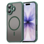 Husă Techsuit HaloFrost II MagSafe iPhone 17 – Verde – imagine 1