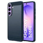Husă Techsuit Carbon Silicone Galaxy S26 FE / S25 FE – Albastru – imagine 1