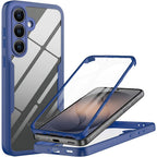 Husă 360 Techsuit ColorVerse cu folie de ecran Galaxy S26 – Albastru – imagine 1