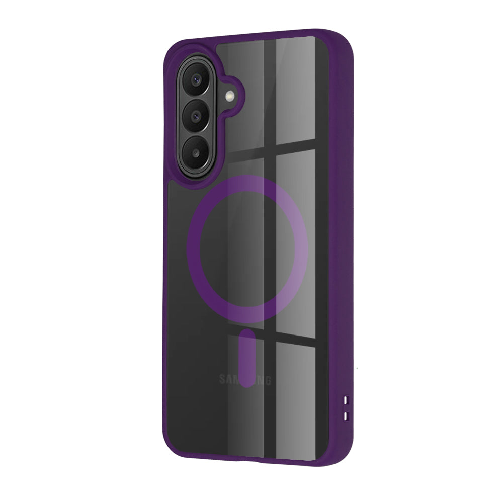 Husă transparentă Techsuit MagSafe Pro Galaxy A27 5G – Mov – imagine 7