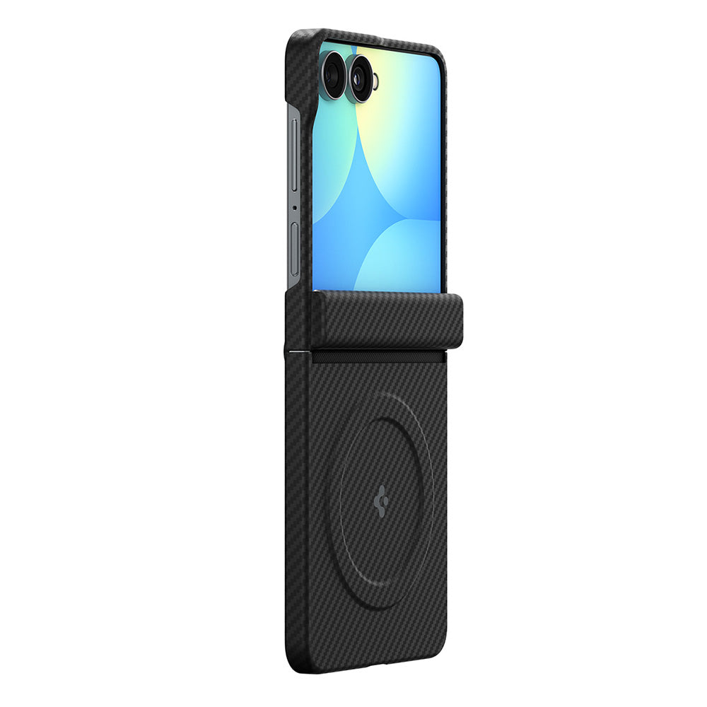 Husă Spigen Air Skin Aramid MagSafe Galaxy Z Flip8 – Negru – imagine 5