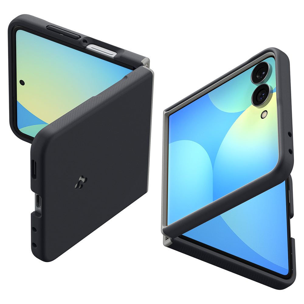Husă Caseology Nano Pop MagSafe Galaxy Z Flip8 – Black Sesame (negru) – imagine 2