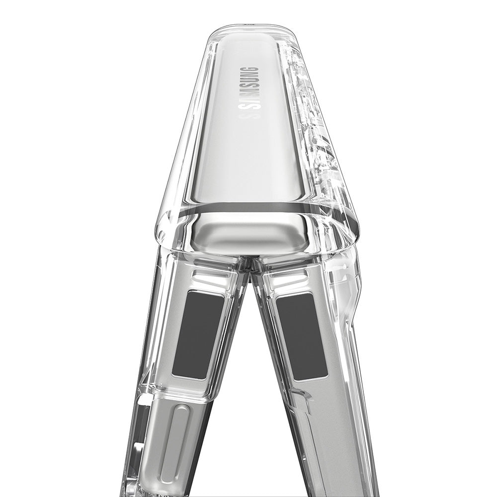 Husă Spigen Ultra Hybrid Pro MagSafe Galaxy Z Flip8 – Transparent / Alb – imagine 4