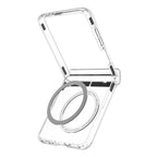 Husă Spigen Ultra Hybrid Pro MagSafe Galaxy Z Flip8 – Transparent / Alb – imagine 5