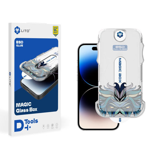 Folie sticlă Lito Magic Glass Box D+ iPhone 17 / 16 Pro – imagine 1 din 3
