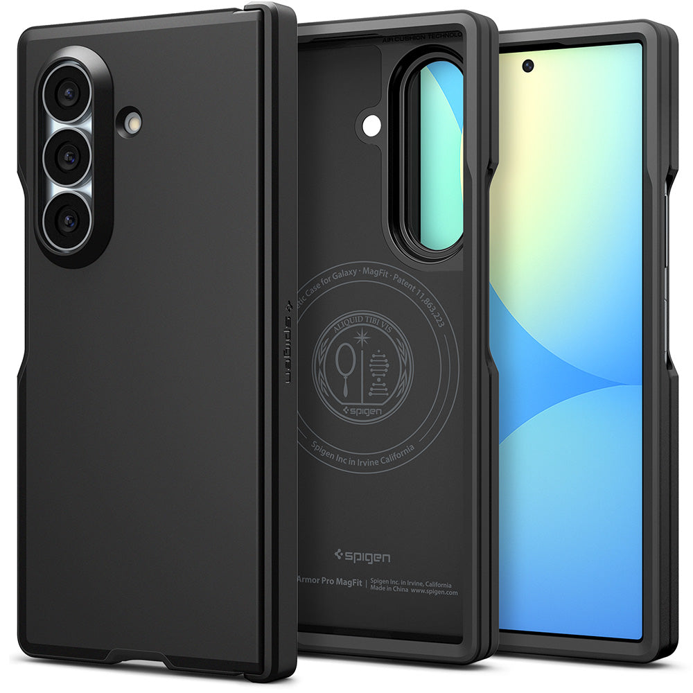 Husă Spigen Tough Armor Pro MagSafe Galaxy Z Fold8 Ultra – Negru – imagine 2