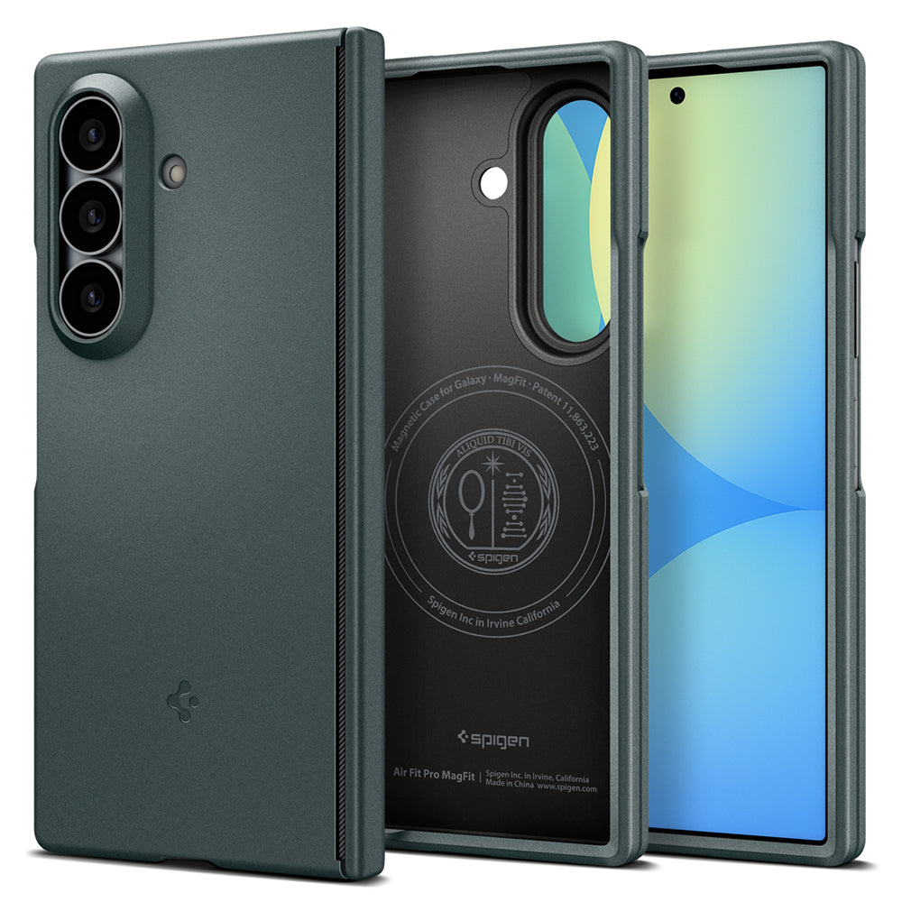 Husă Spigen Air Fit Pro MagSafe Galaxy Z Fold8 Ultra – Abyss Green (verde) – imagine 7