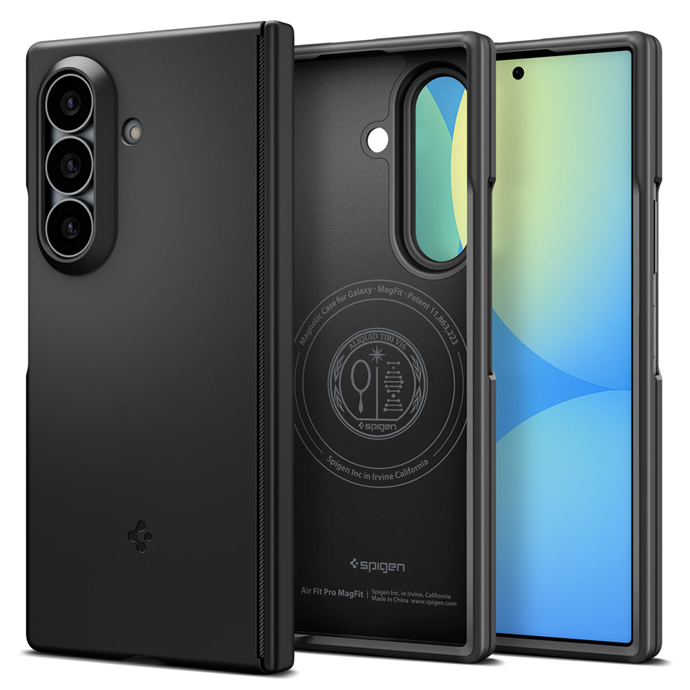 Husă Spigen Air Fit Pro MagSafe Galaxy Z Fold8 Ultra – Negru – imagine 1