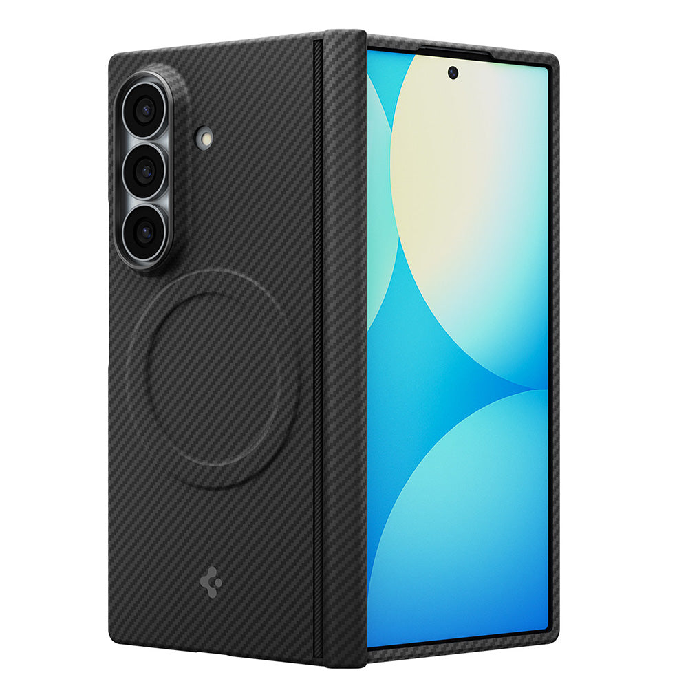 Husă Spigen Air Skin Aramid MagSafe Galaxy Z Fold8 Ultra – Negru – imagine 5
