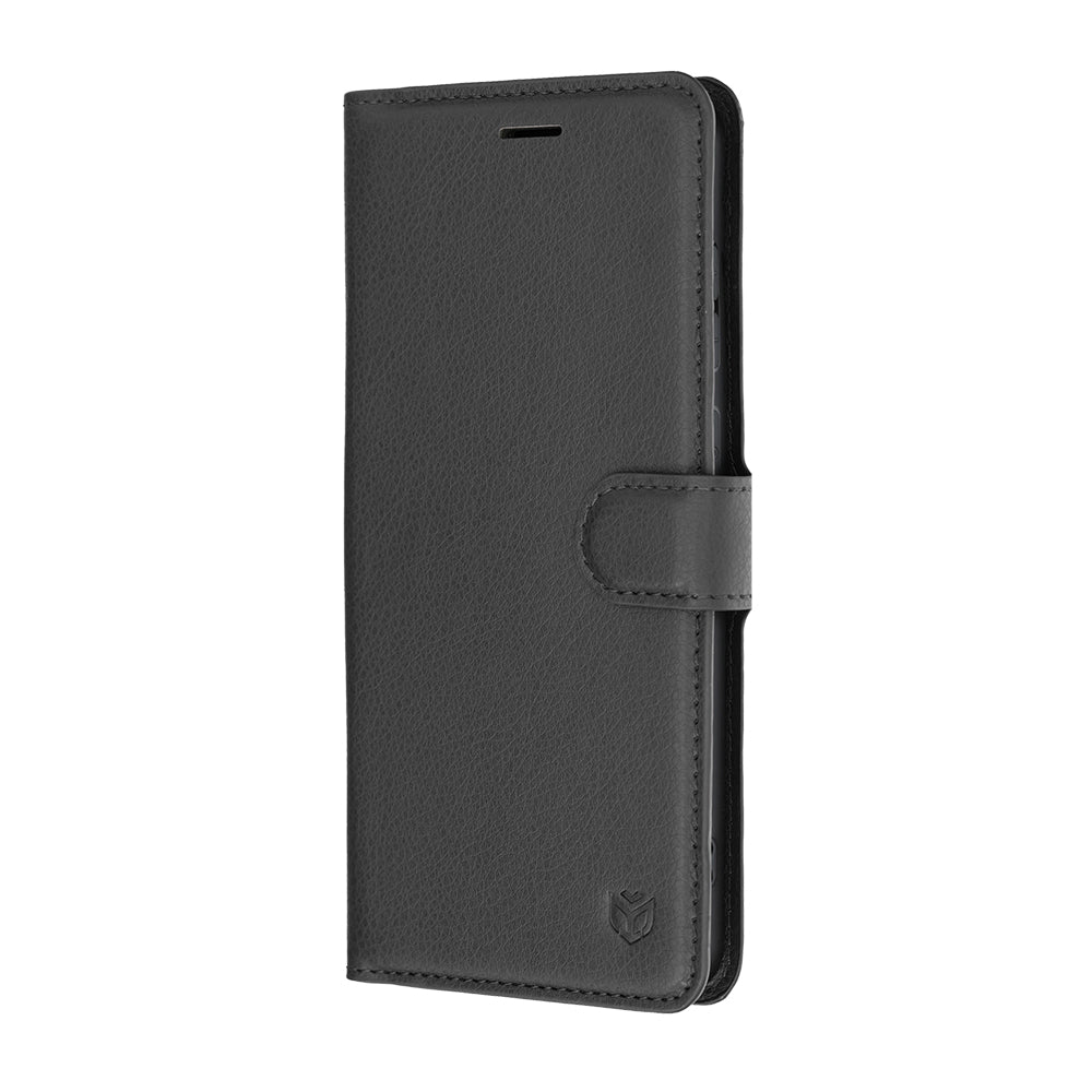 Husă portofel Techsuit Leather Folio Galaxy S26 FE / S25 FE – Negru – imagine 4
