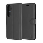 Husă portofel Techsuit Leather Folio Galaxy S26 FE / S25 FE – Negru – imagine 6