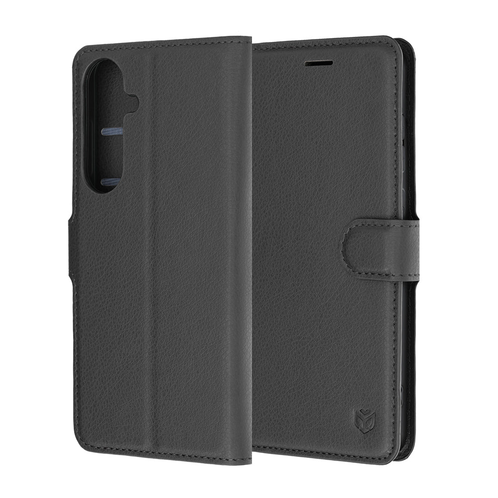Husă portofel Techsuit Leather Folio Galaxy S26 FE / S25 FE – Negru – imagine 6