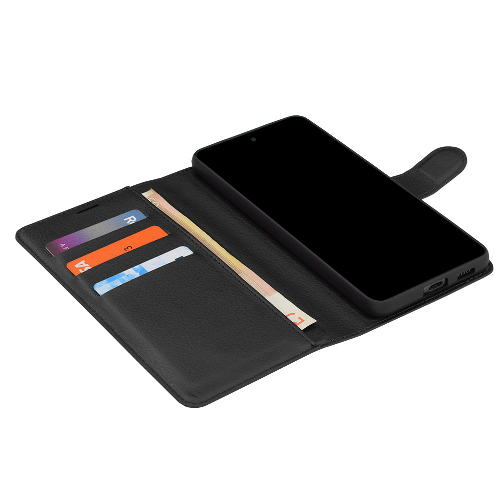Husă portofel Techsuit Leather Folio Galaxy S26 FE / S25 FE – Negru – imagine 3