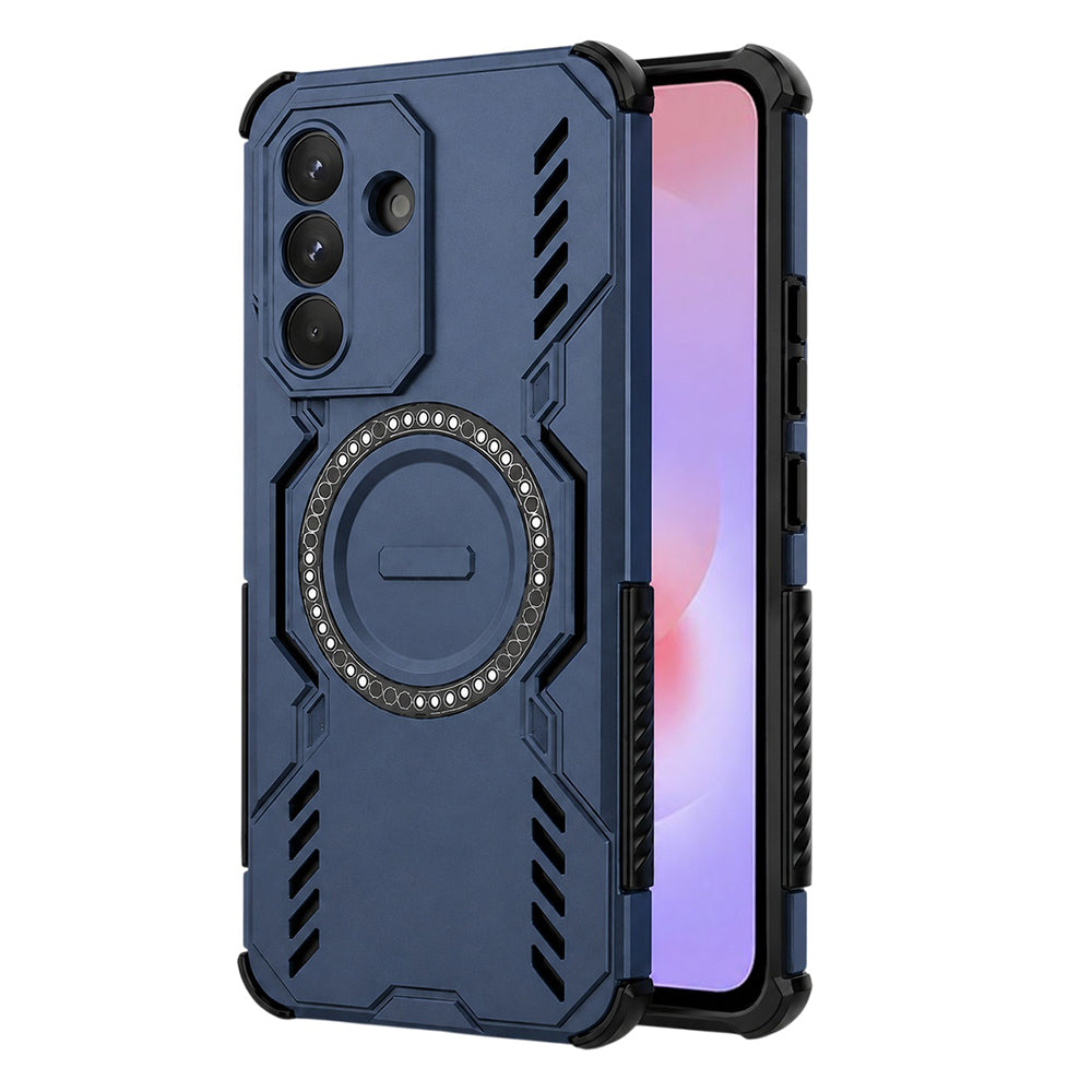 Husă Techsuit ArmorMag MagSafe Galaxy A37 5G – Albastru – imagine 6
