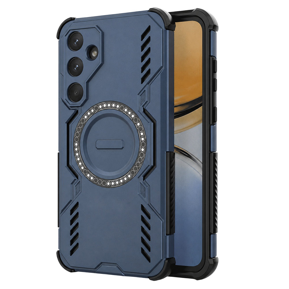 Husă Techsuit ArmorMag MagSafe Galaxy A55 5G – Albastru – imagine 5