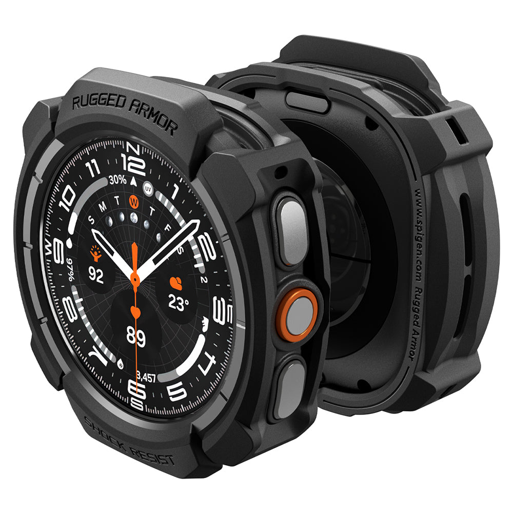 Husă Spigen Rugged Armor Samsung Galaxy Watch Ultra 2 – imagine 1