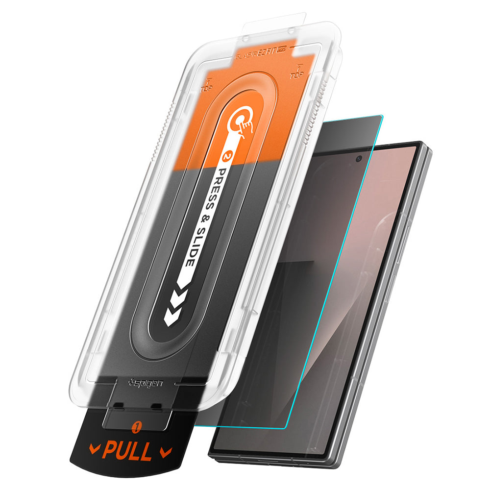Folie de sticlă privacy Spigen Glas.tR EZ Fit Pro pentru Samsung Galaxy Z Fold7 / Z Fold8 Ultra – imagine 3