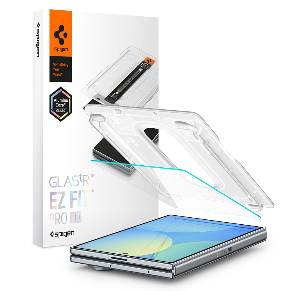 Folie de sticlă Spigen Glas.tR EZ Fit Pro HD pentru Samsung Galaxy Z Fold8 – 1 folie – imagine 1