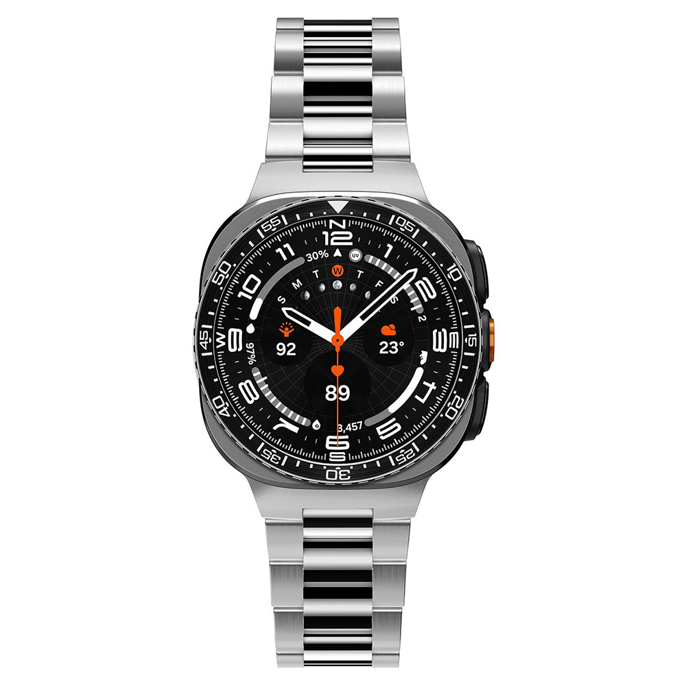 Inel lunetă din oțel inoxidabil Spigen Bezel Tune Diver Samsung Galaxy Watch Ultra 2 – imagine 2