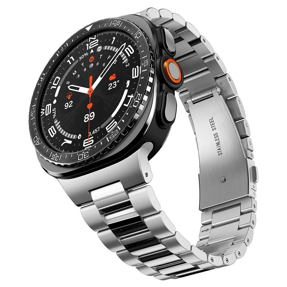 Inel lunetă din oțel inoxidabil Spigen Bezel Tune Diver Samsung Galaxy Watch Ultra 2 – imagine 3