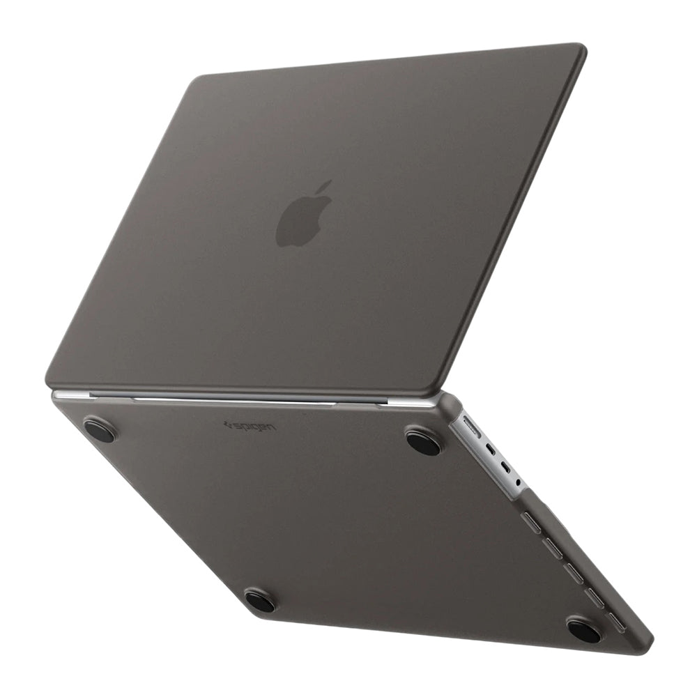 Husă Spigen Airskin MacBook Pro 16" (2021 – 2026) – Negru mat (Frost Black) – imagine 9