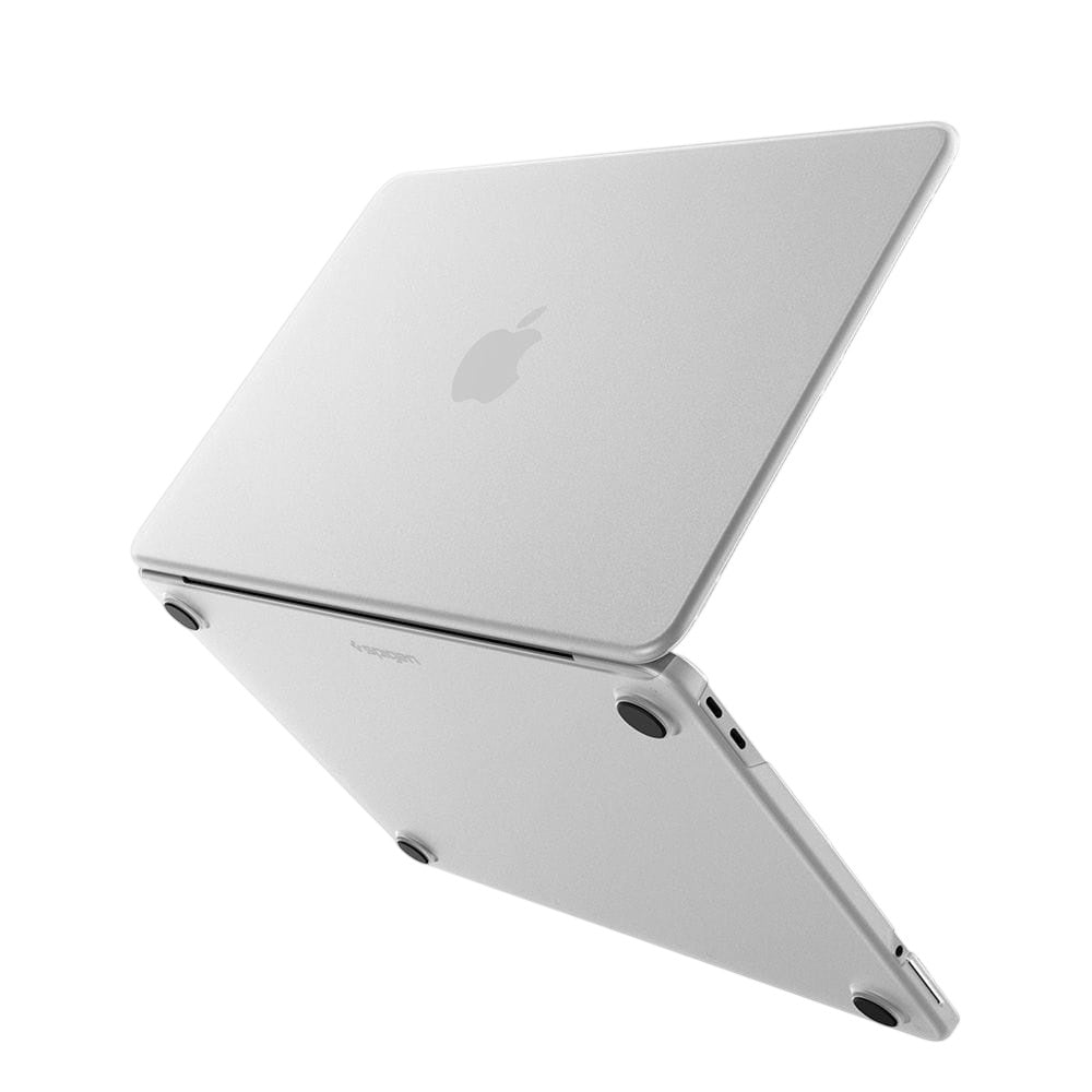 Husă Spigen Airskin MacBook Neo 13" – Transparent mat (Frost Clear) – imagine 2