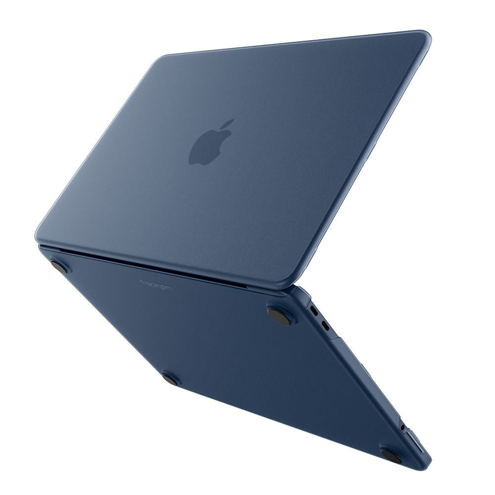 Husă Spigen Airskin MacBook Neo 13" – Indigo (Frost Indigo) – imagine 9