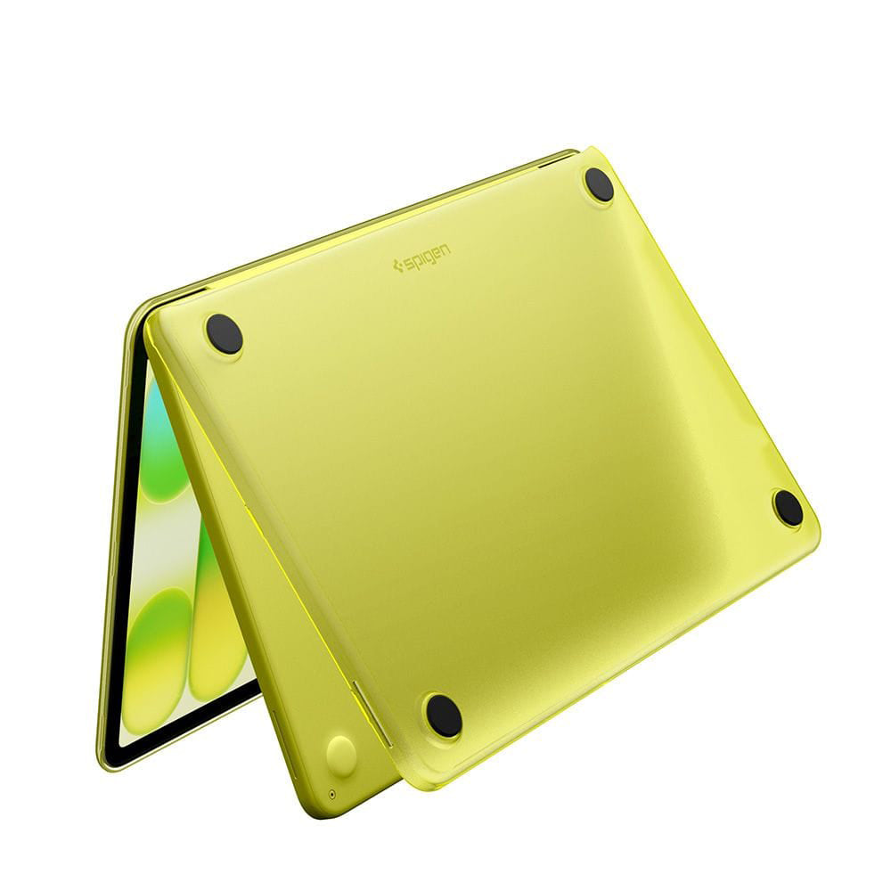 Husă Spigen Airskin MacBook Neo 13" – Galben (Frost Citrus) – imagine 19