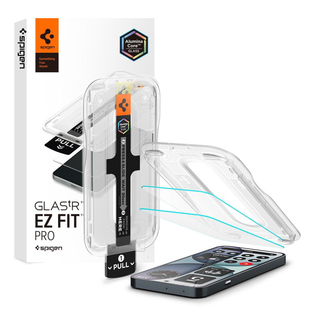 Folie de sticlă Spigen Glas.tR EZ Fit Pro pentru Nothing Phone (4a) – imagine 1