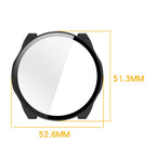 Husă cu folie Amazfit Cheetah 2 Ultra Techsuit Defense360 Pro, negru – imagine 2