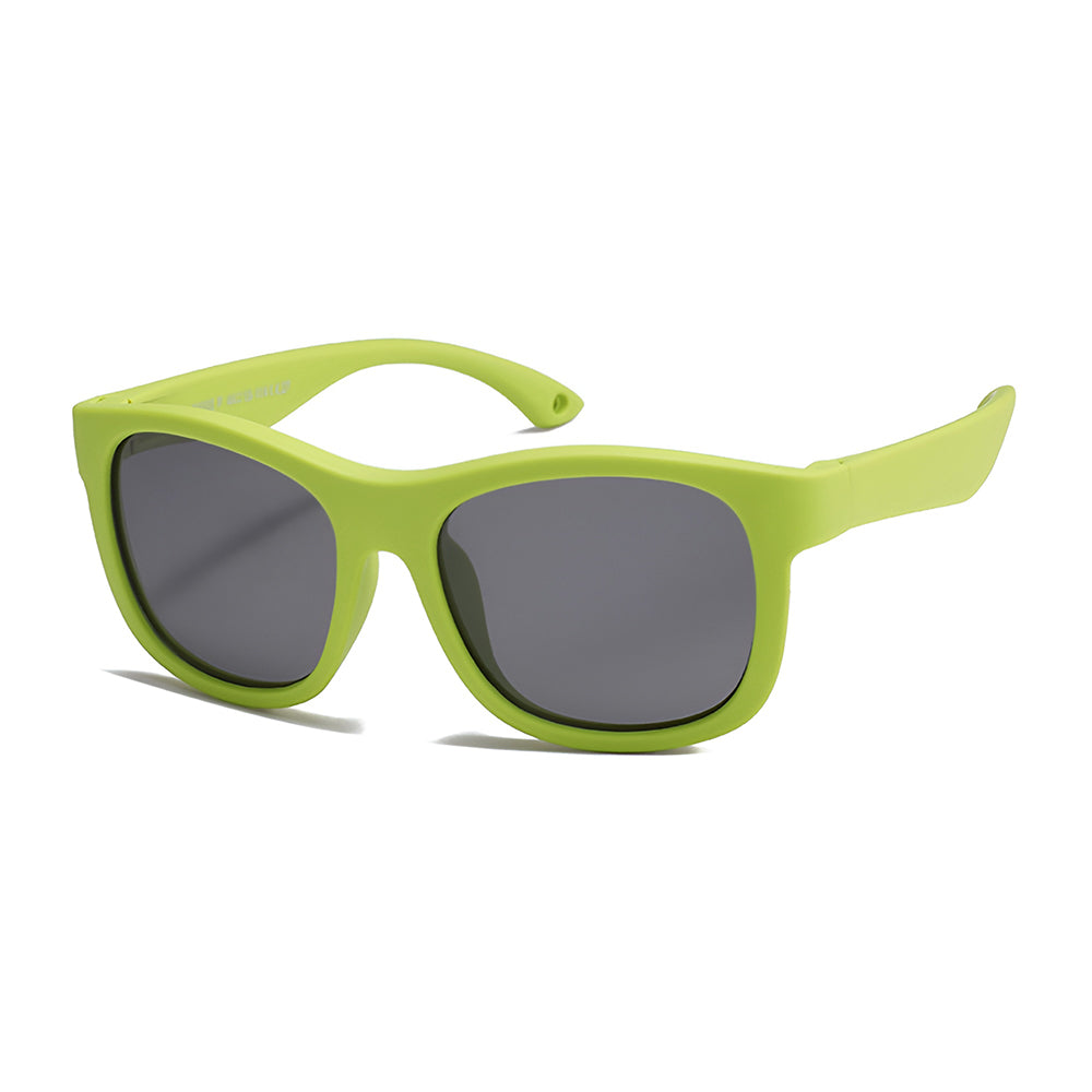 Ochelari soare polarizați copii 3–5 ani, cu bandă – Techsuit 8306 – Verde lime – imagine 3