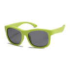 Ochelari soare polarizați copii 3–5 ani, cu bandă – Techsuit 8306 – Verde lime – imagine 3