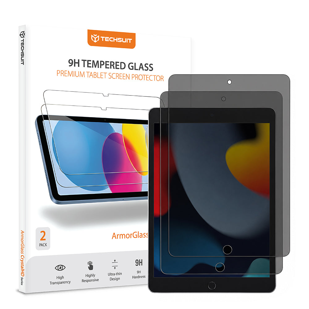 Folie sticlă iPad 10.2 Techsuit ArmorGlass CrystalHD, 2 buc. – imagine 1