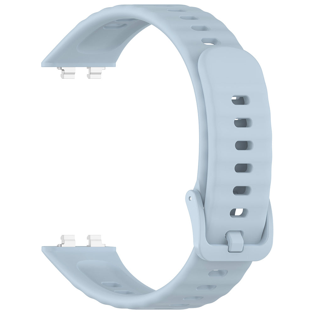 Curea Huawei Band 11 Techsuit W082, silicon, albastru deschis – imagine 1