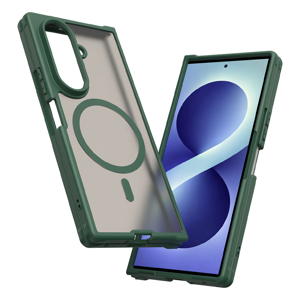 Husă Techsuit HaloFrost II MagSafe Galaxy Z Fold8 Ultra – Verde – imagine 7