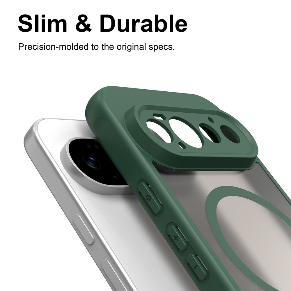 Husă Google Pixel 11 Pro Techsuit HaloFrost II MagSafe, verde – imagine 3