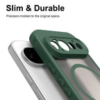 Husă Google Pixel 11 Pro Techsuit HaloFrost II MagSafe, verde – imagine 3