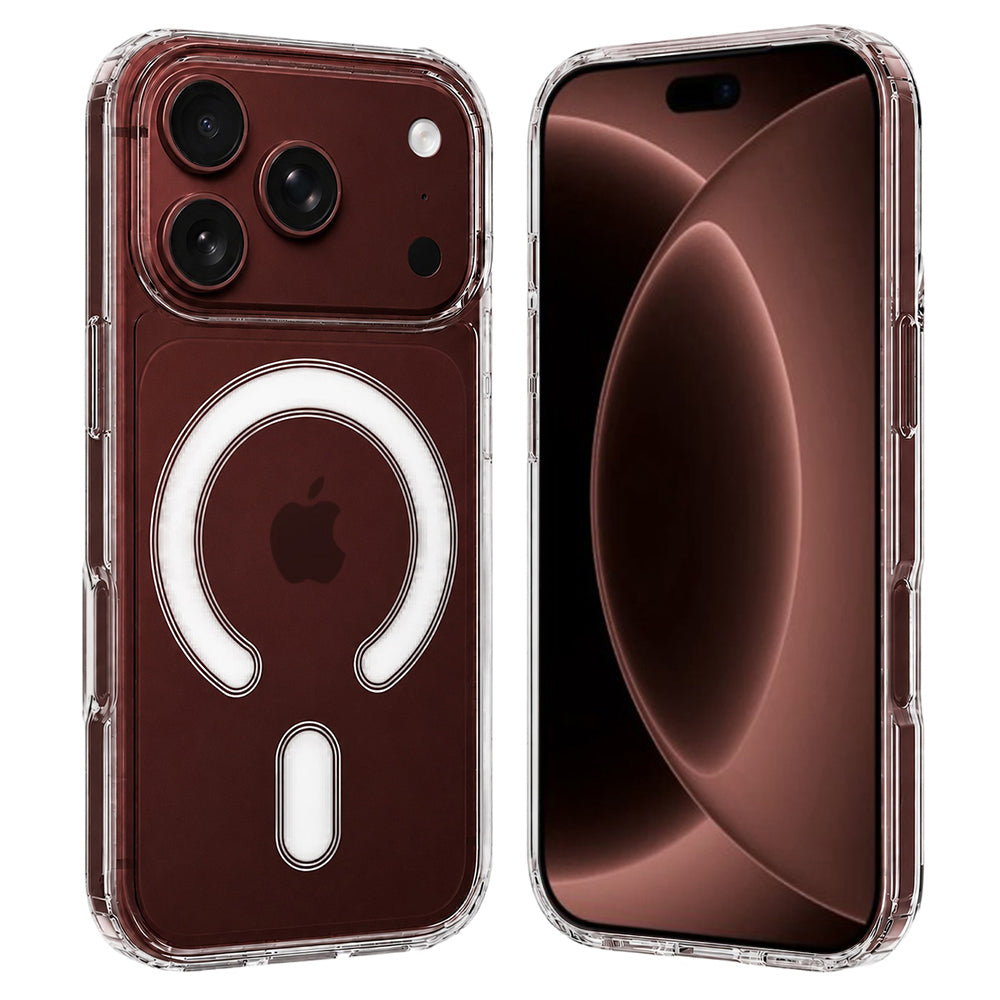 Husă transparentă Techsuit MagSafe Pro iPhone 18 Pro Max / 17 Pro Max – Transparent – imagine 3