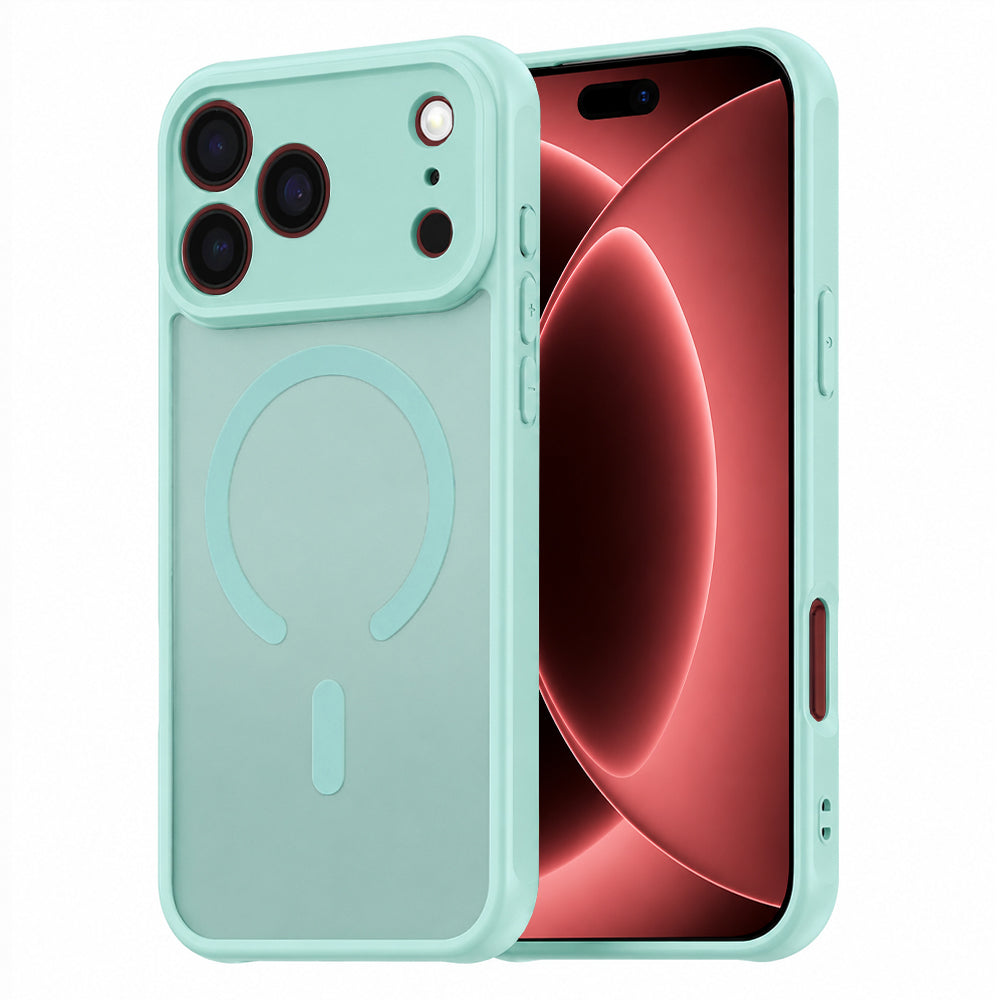 Husă Techsuit HaloFrost II MagSafe iPhone 18 Pro Max / 17 Pro Max – Verde mentă – imagine 17