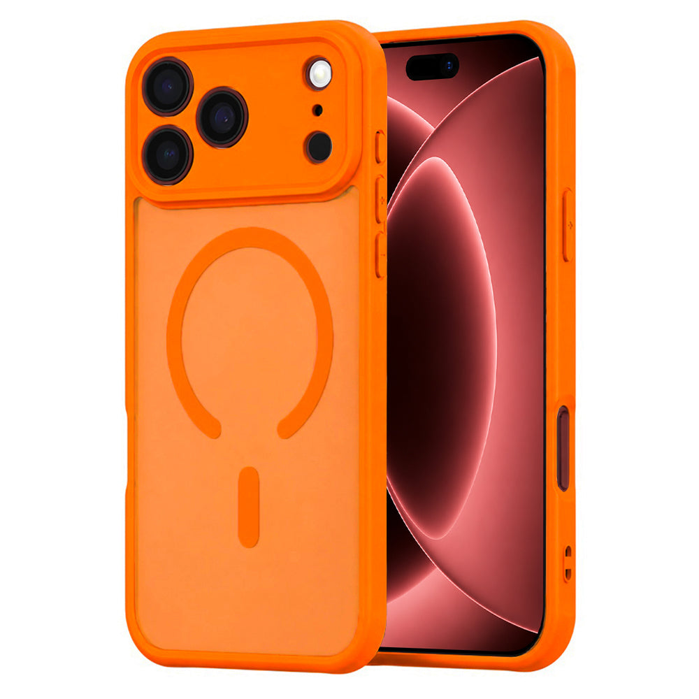 Husă Techsuit HaloFrost II MagSafe iPhone 18 Pro Max / 17 Pro Max – Portocaliu – imagine 9