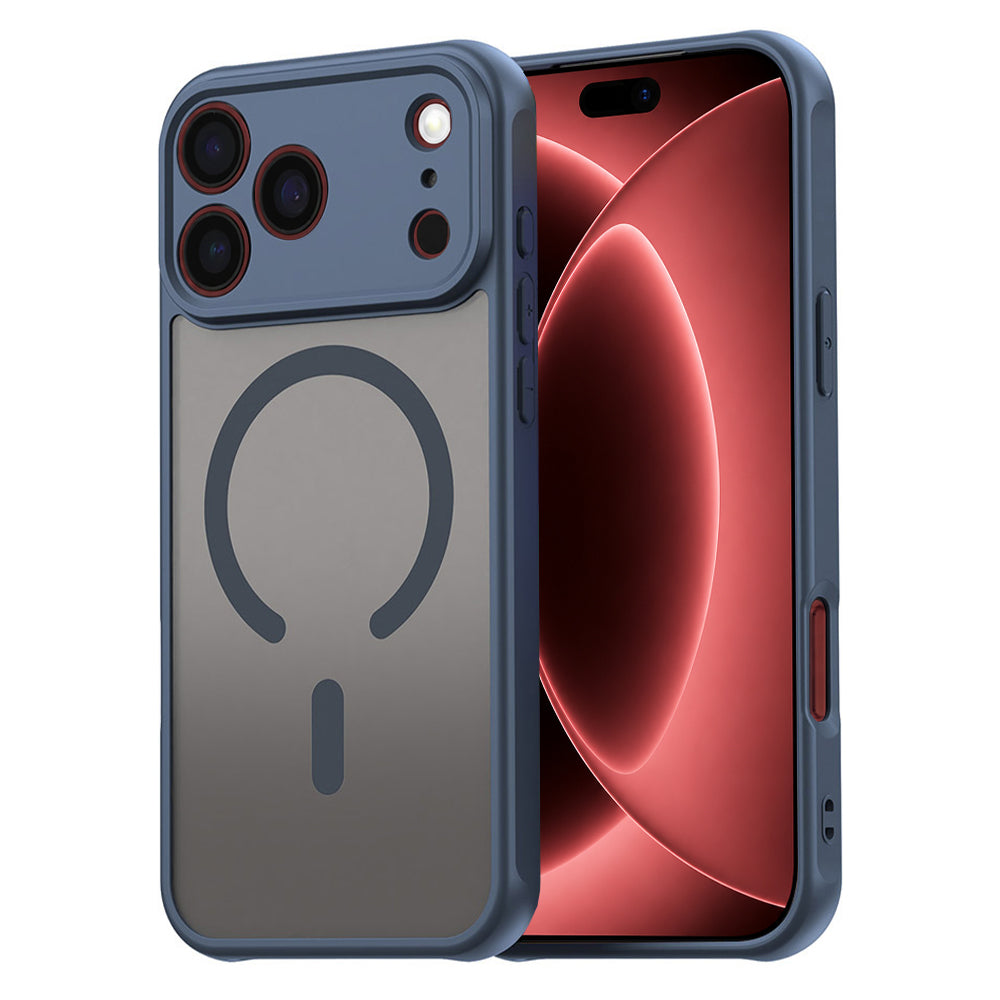 Husă Techsuit HaloFrost II MagSafe iPhone 18 Pro Max / 17 Pro Max – Bleumarin – imagine 11