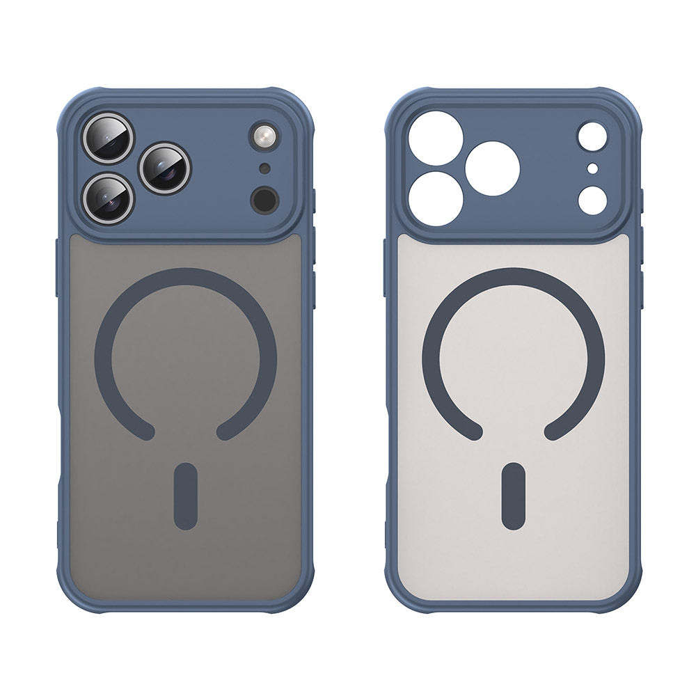 Husă Techsuit HaloFrost II MagSafe iPhone 18 Pro Max / 17 Pro Max – Bleumarin – imagine 12
