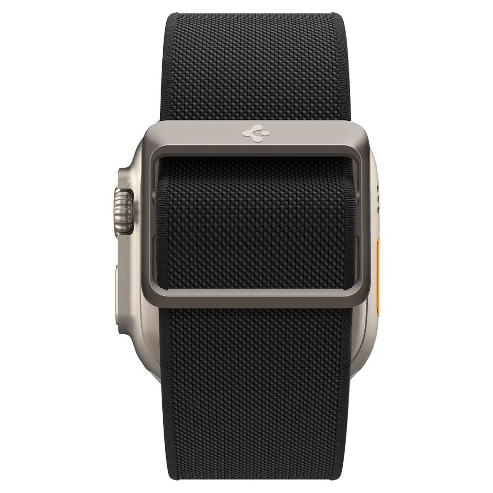 Curea textilă Spigen Lite Fit Ultra Apple Watch 42 / 44 / 45 / 46 / 49 mm – Negru – imagine 18