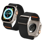 Curea textilă Spigen Lite Fit Ultra Apple Watch 42 / 44 / 45 / 46 / 49 mm – Negru – imagine 20